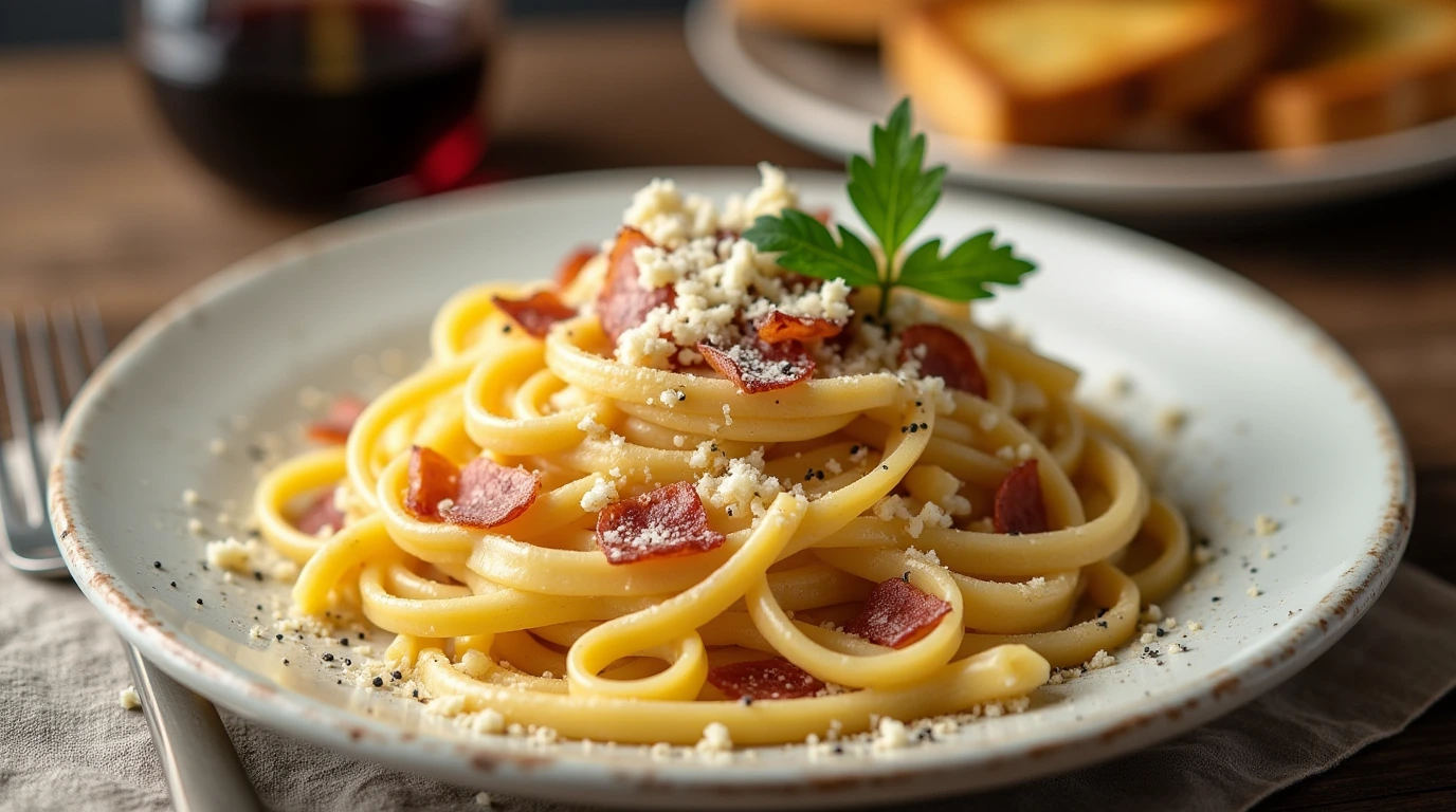 Fettuccine Carbonara